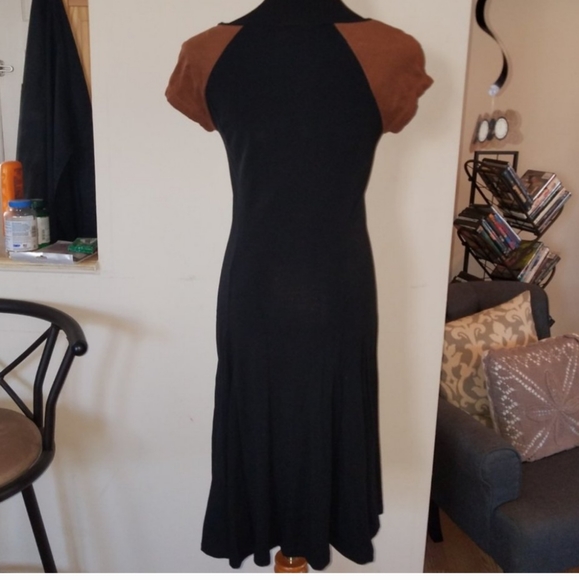 Lauren by Ralph Lauren Color Block Drop Waist Dress NWT - Picture 3 of 6